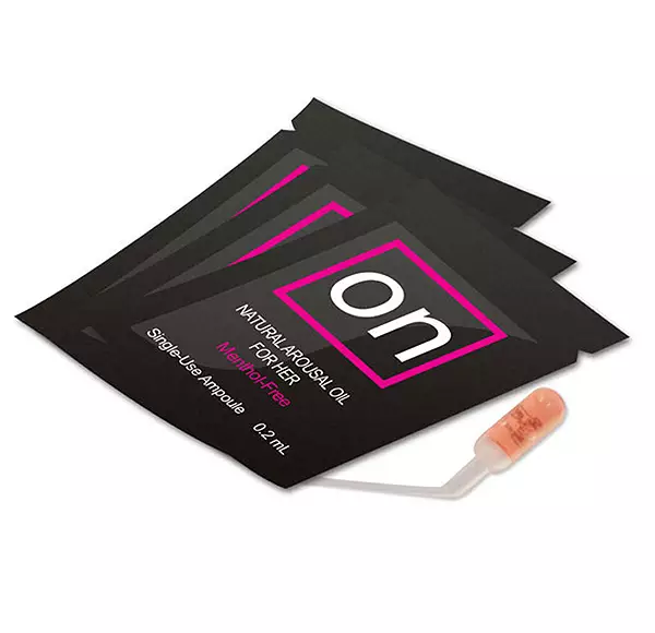 On 4 Her Kiihotusöljy Ampulli - Kiihoitusvoiteet, Tehostevoiteet - 855559003312 - 1