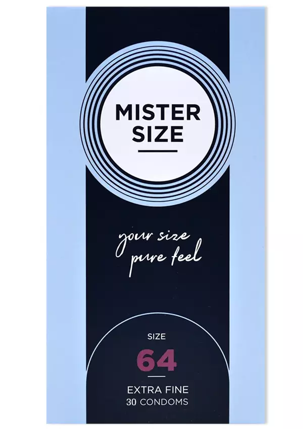Pure Feel MisterSize 64 Kondomit 30kpl - Kondomit - 7072 - 1