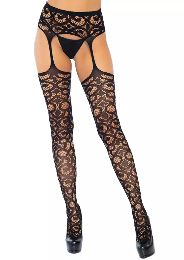 Scroll Lace Avosukkahousut - Sukkahousut - 714718555782 - 1