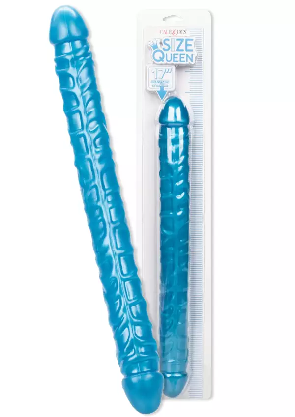 Kaksip=C3=A4inen dildo, jonka pinnalla juomuja sek=C3=A4 terskat molem=
missa p=C3=A4iss=C3=A4 - Dildot ja Tekopenikset - 716770104052 - 1