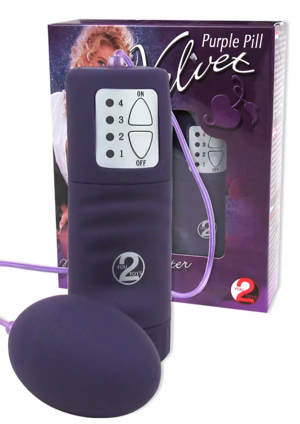 Velvet Lila Orgasmikuula - Klitoriskiihottimet ja Muut Hierojat - 4024144562572 - 1