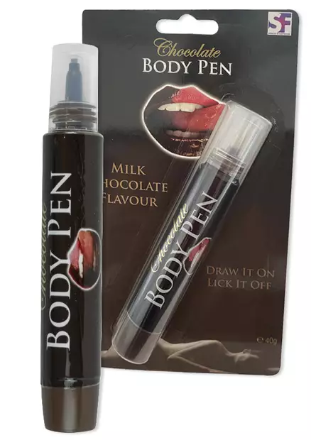 Varalomaali kynä, jossa lukee Body pen - Muut intiimituotteet - 5023664004493 - 1