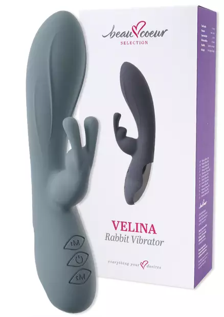 Pupuvibraattori, jossa klitoriskiihotin on muotoiltu kuin pupu, - Vibraattorit - 4024144486793 - 1