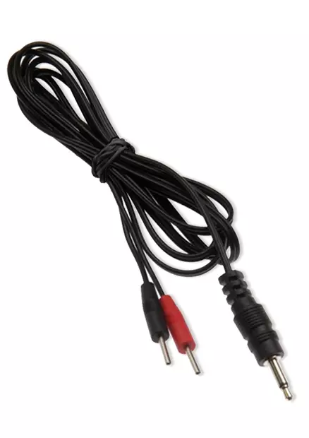 E-Stim 2mm Kaapeli - ElectroSex Sähkölelut - 5060400400133 - 1