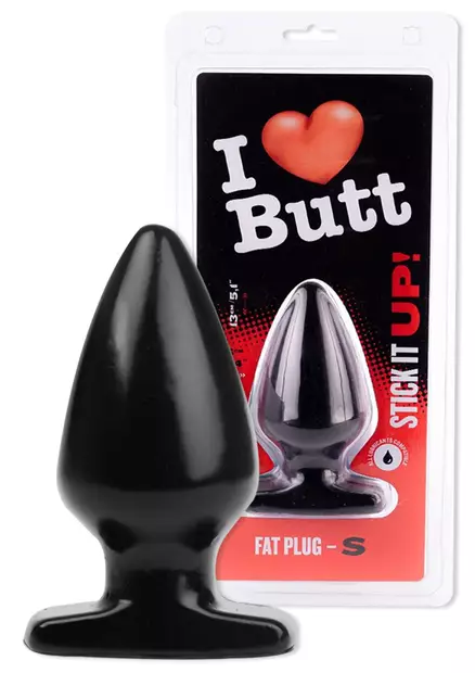 Iso musta anustappi ja takana puna-musta myyntipakkaus - Anustapit - 5420044223183 - 1