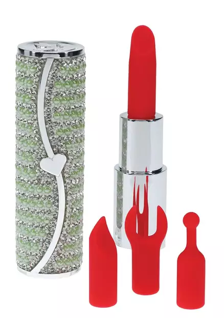 Loveline Huulipuna Vibraattori - Klitoriskiihottimet ja Muut Hierojat - 8714273069993 - 1