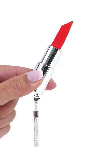 Loveline Huulipuna Vibraattori - Klitoriskiihottimet ja Muut Hierojat - 8714273069993 - 2