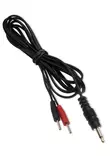 E-Stim 2mm Kaapeli - ElectroSex Sähkölelut - 5060400400133 - 1