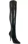 Mustat Pleaser Reisisaappaat - Reisisaappaat ja Polvisaappaat - L3153 - 2
