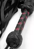 Premium Leather Flogger Ruoska - Ruoskat ja Piiskat - 8718788894743 - 3