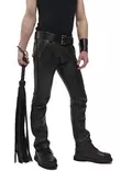 Premium Leather Flogger Ruoska - Ruoskat ja Piiskat - 8718788894743 - 4