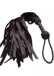 Premium Leather Flogger Ruoska - Ruoskat ja Piiskat - 8718788894743 - 1