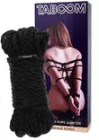 Taboom Musta Bondage Köysi - Käsiraudat, Kahleet ym. - 8713221824523 - 1