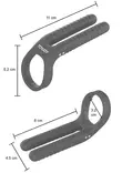 Urban Fushion Pariskuntavibraattori - Penisrenkaat - 8713221833433 - 7