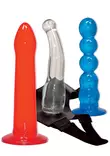 Värikäs Strap on Setti - StrapOn Penisvyöt - 4024144522743 - 1