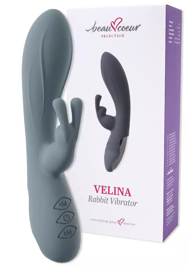 Pupuvibraattori, jossa klitoriskiihotin on muotoiltu kuin pupu, - Vibraattorit - 4024144486793 - 1