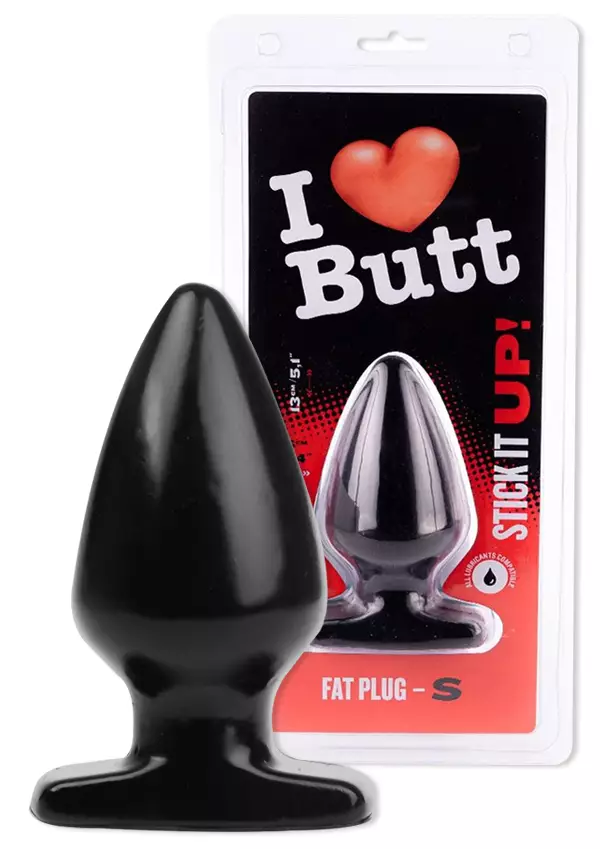 Iso musta anustappi ja takana puna-musta myyntipakkaus - Anustapit - 5420044223183 - 1