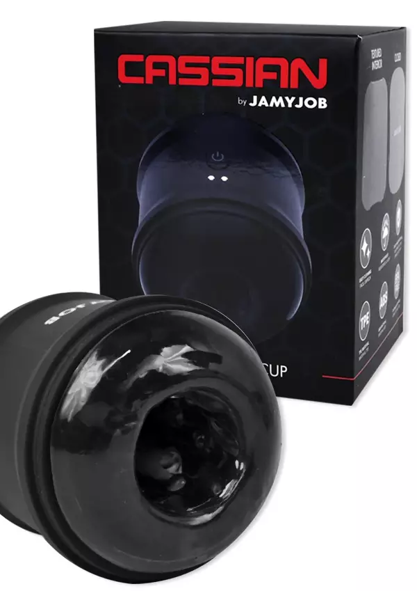 Jamyjob Cassian Masturbaattori - Motoroidut masturbaattorit - 8435566040443 - 1