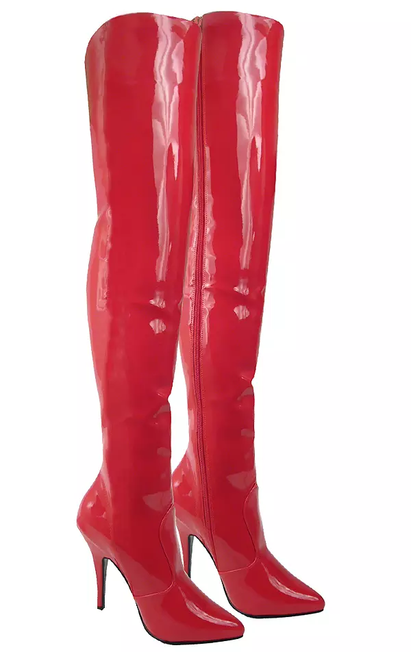 Punaiset Pleaser Reisisaappaat - Reisisaappaat ja Polvisaappaat - L2806163 - 1