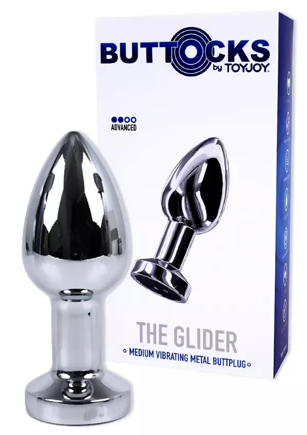 The Glider Buttocks Värisevä Anustappi M - Anustapit - 8713221832863 - 1