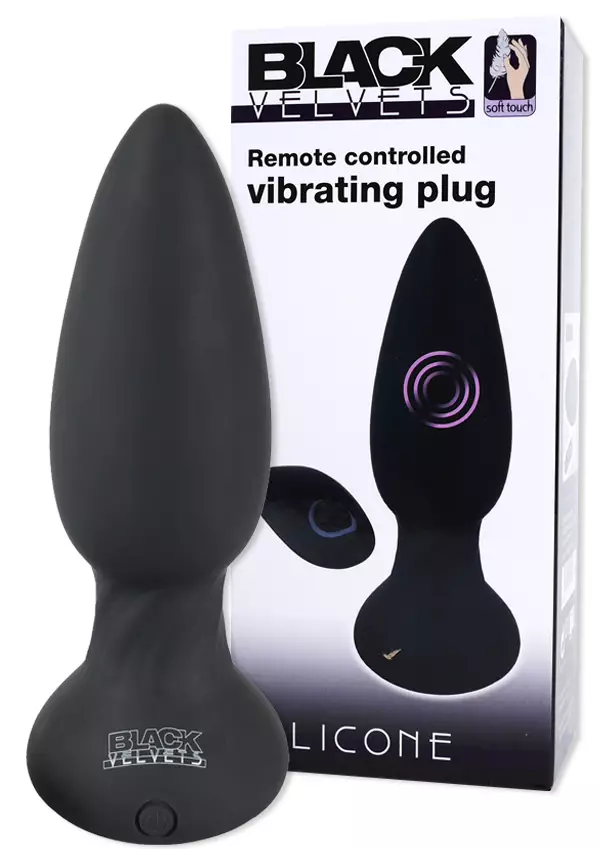 Vibrating BlackVelvet Anustappi - Anustapit - 4024144609123 - 1