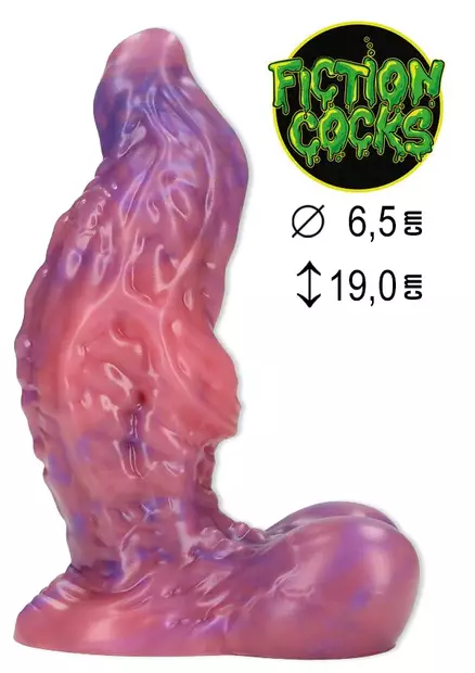 S muotoinen anaalidildo, jossa reilut kivekset. - Anaalidildot - 8714273024374 - 1
