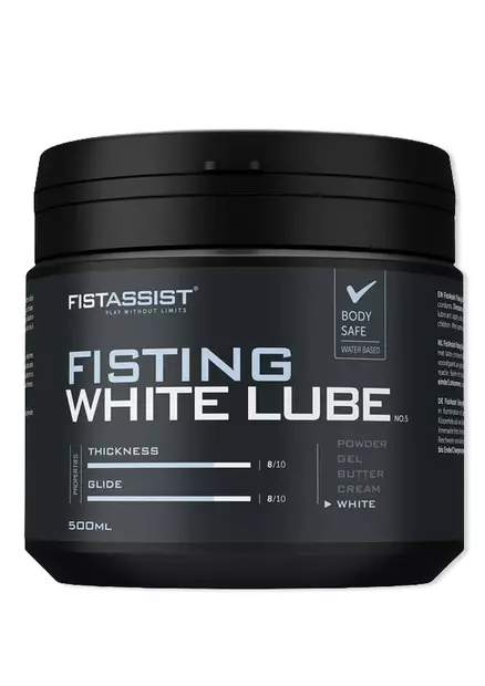 Fisting White Liukuvoide 500 ml - Liukuvoiteet - 8720168233844 - 1