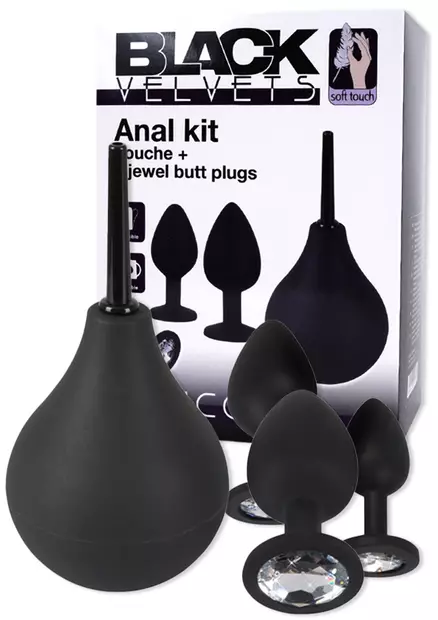 Black Velvet Anal Kit - Anustapit - 4024144552474 - 1