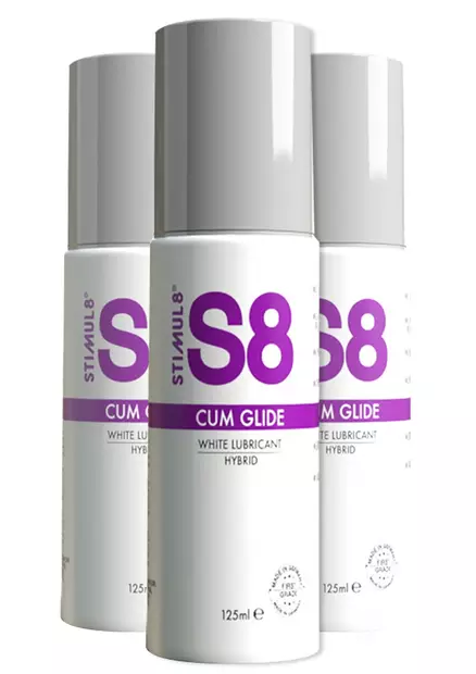 Cum Glide Stimul8 Liukuvoide 125ml - Liukuvoiteet - 8713221832054 - 1