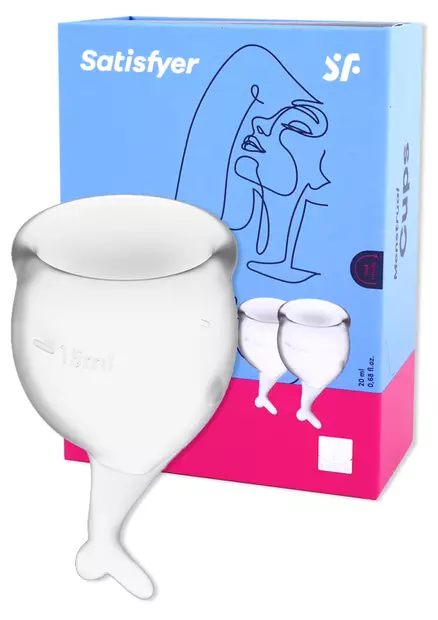 FeelSecure Satisfyer Kuukuppi Kirkas - Muut intiimituotteet - 4061504002224 - 1