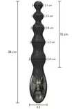 Beaded Anal Power Vibraattori - Anushelmet - 8713221834904 - 5