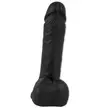 GetReal Dildo 7 Musta - Dildot ja Tekopenikset - 8713221486394 - 3