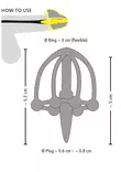 Penispora Renkaalla - Penisporat ja Penis Plugit - 4024144547364 - 6