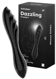 Satisfyer dildo on musta. Toinen p=C3=A4=C3=A4 pisaran mallinen ja toi=
sessa p=C3=A4=C3=A4ss=C3=A4 harjanteita. - Dildot ja Tekopenikset - 4061504045924 - 1