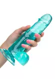 SizeQueen 6 Turkoosi Dildo - Dildot ja Tekopenikset - 716770096524 - 2