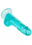 SizeQueen 6 Turkoosi Dildo - Dildot ja Tekopenikset - 716770096524 - 4