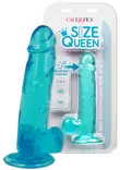 SizeQueen 6 Turkoosi Dildo - Dildot ja Tekopenikset - 716770096524 - 1