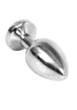 Small Teräs Anustappi Punainen Timantti - Anustapit - 8718969402934 - 4