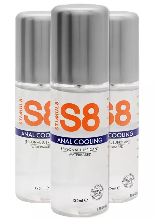 Anal Cooling Stimul8 Liukuvoide 125ml - Liukuvoiteet - 8713221819734 - 1