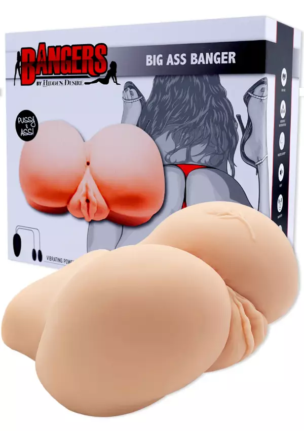 Big Ass Banger Bangers Masturbaattori - Motoroidut masturbaattorit - 8713221819604 - 1