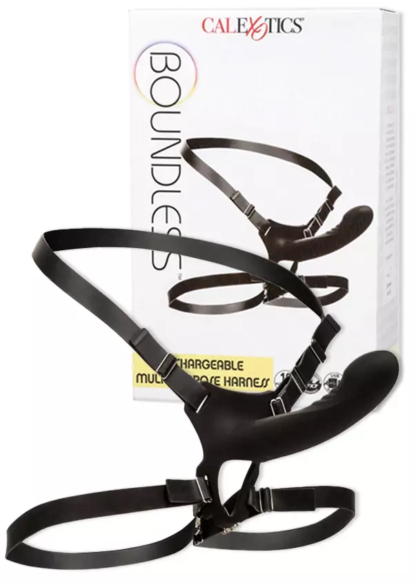 Boudless Ladattava StrapOn Harness - StrapOn Penisvyöt - 716770105714 - 1