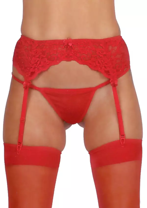 Classified Punainen Sukkanauhaliivi - Naisten alusvaatteet - L1011164 - 1