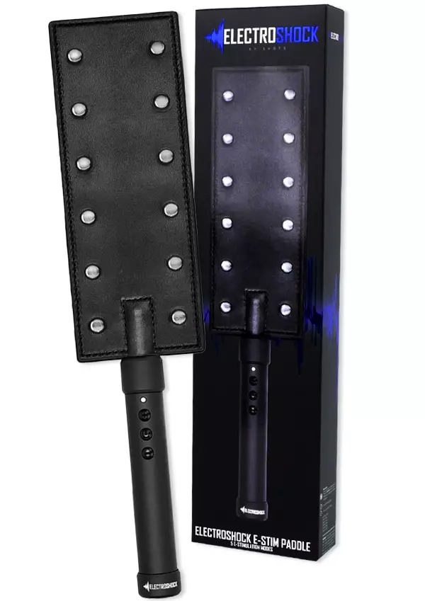 E-Stimulation Paddle Läimäytin - ElectroSex Sähkölelut - 8714273543134 - 1