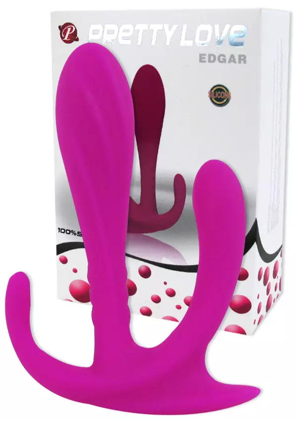 Dildo, jossa kolme erikokoista haaraa. - Dildot ja Tekopenikset - 6959532313574 - 1