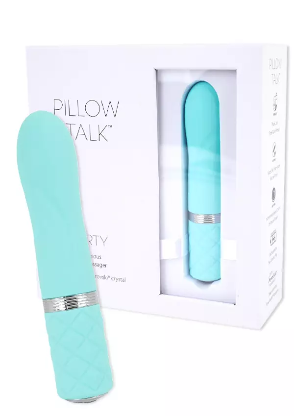 Flirty Pillow Talk Vibraattori Minttu - Vibraattorit - 677613266194 - 1