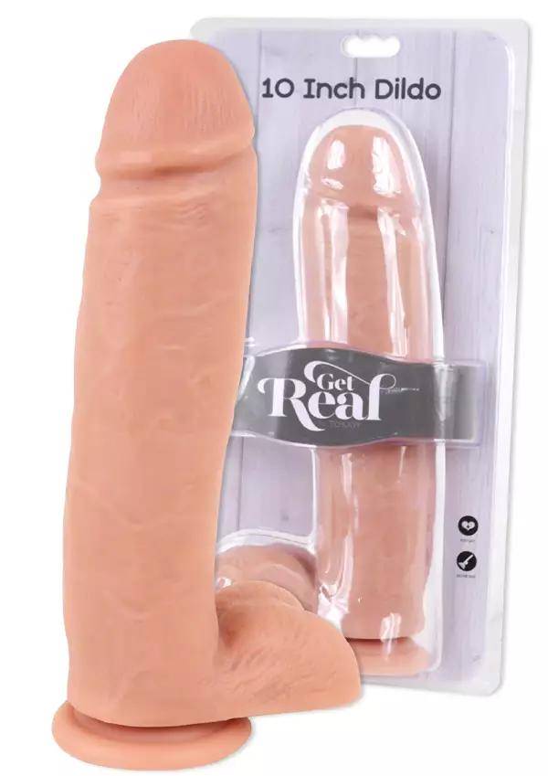 GetReal Dildo 10 Vaalea - Dildot ja Tekopenikset - 8713221486424 - 1
