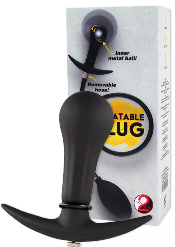 Inflatable Plug Pumpattava Anustappi - Anustapit - 4024144549474 - 1
