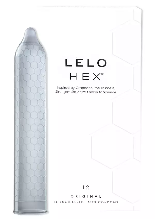 Lelo Hex Kondomit 12kpl - Kondomit - 7350075022494 - 1