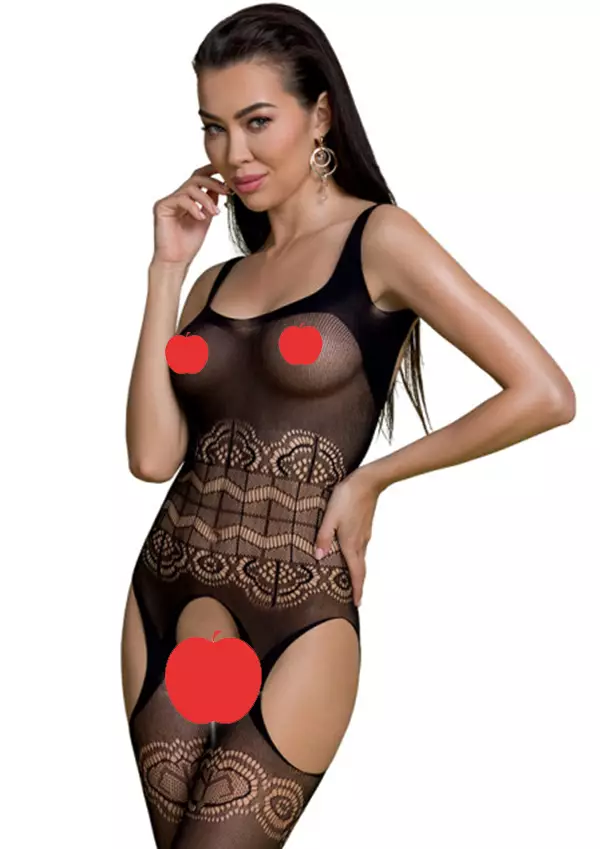 Passion Eco Musta Kissapuku - Bodyt ja Kissapuvut - 5908305968054 - 1