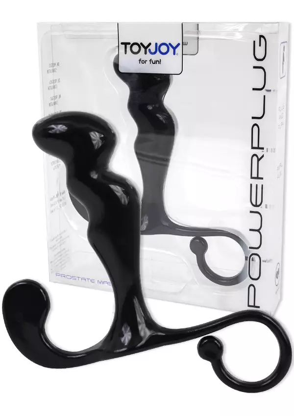 Power Plug Musta Eturauhaskiihotin - Anustapit - 8713221338914 - 1